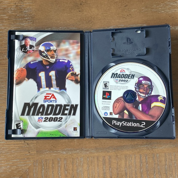 Original "Madden 2002" PlayStation 2 Game - Picture 5 of 6